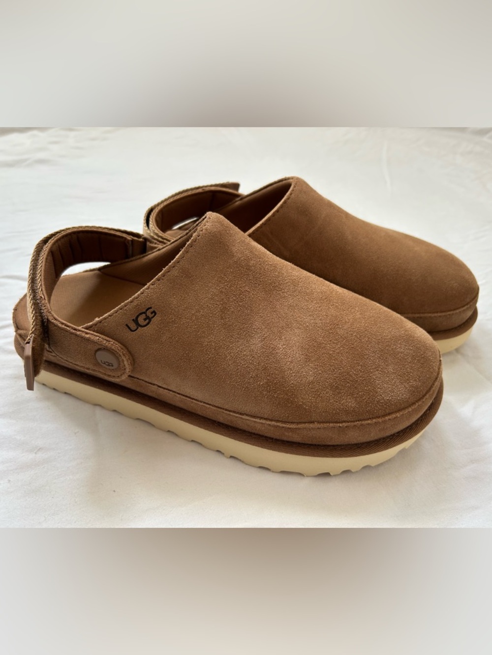 NWT UGG Goldenstar Chestnut Clogs - Womens - Picture 3 of 9